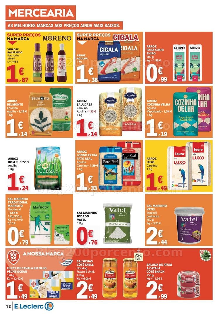 Antevisão Folheto E-LECLERC Promoções de 18 a 24 junho